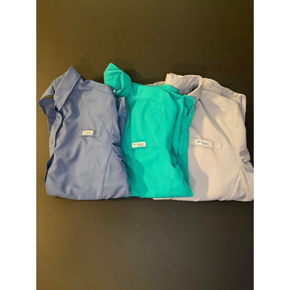 Lot of 3 Columbia Women’s Button‑Up Shirts – Size Small – Mixed Colors - Picture 15 of 15